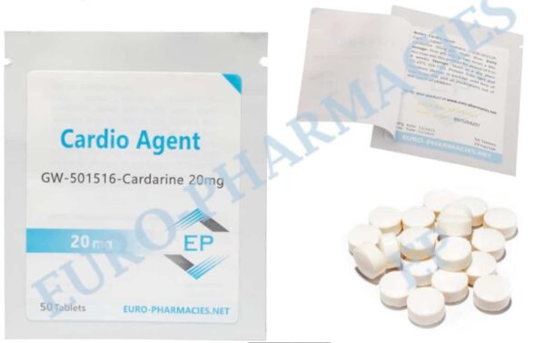Cardio Agent (Cardarine GW501516) 20 mg tabletki 50 tabletek Apteki w Europie UE