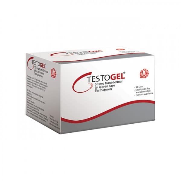 Testosteron Testogel 50 mg 5 g 30 żel w saszetkach Liba