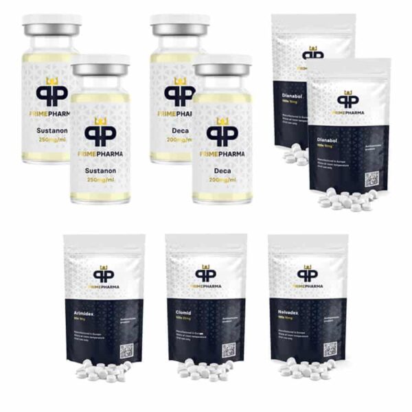 2GETMASS Mass Gain Cycle Pack (Sustanon, Deca, Durabolin, sterydy Dianabol) PRIME PHARMA