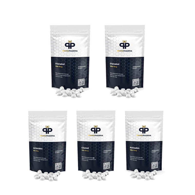 Pakiet Mass Gain (doustny) Dianabol (6 tygodni) PRIME PHARMA