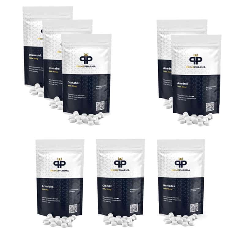 Ultimate Mass Gain Pack Dianabol Anadrol Steroidy doustne 8 tygodni PRIME PHARMA