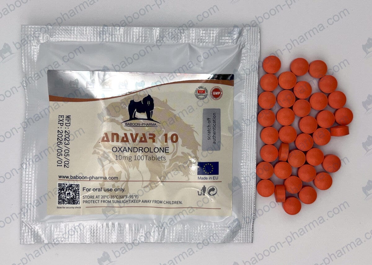 Baboon Pharma Tabletki doustne Anavar 10 1