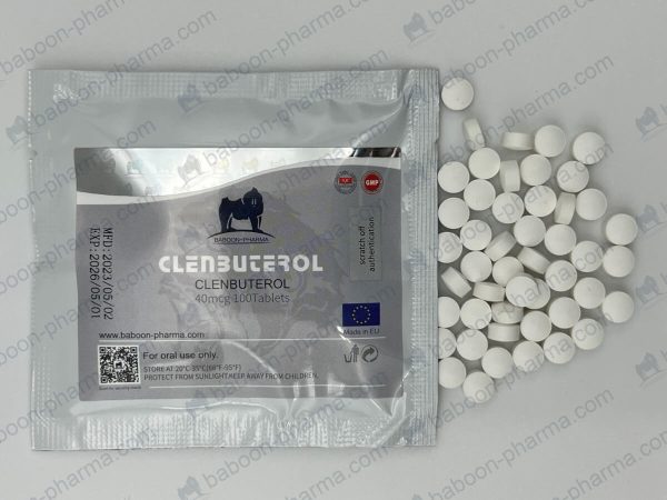 Baboon Pharma Tabletki doustne Clenbuterol 40 1