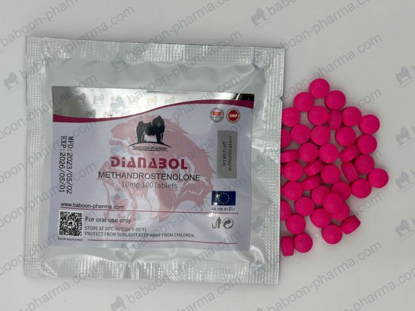 Baboon Pharma tabletki doustne Dianabol 10 1