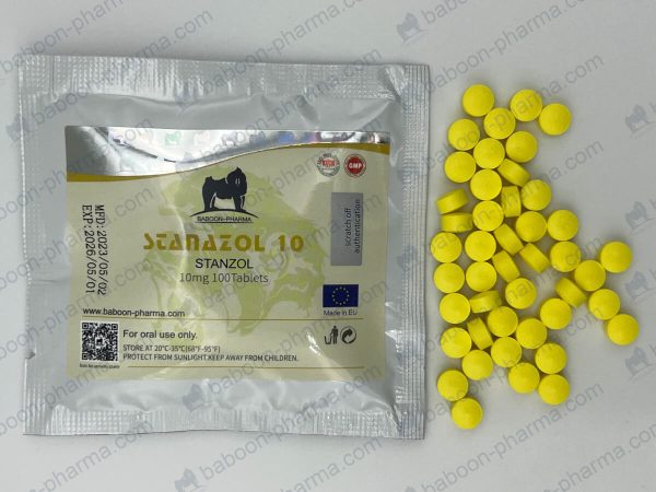 Baboon Pharma Tabletki doustne Stanazol 10 1