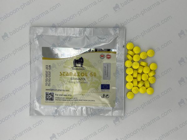 Baboon Pharma Tabletki doustne Stanazol 50 1