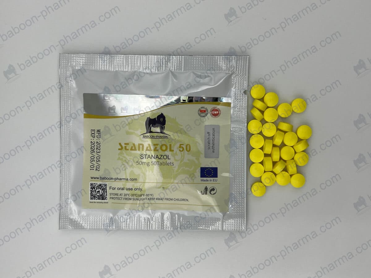 Baboon Pharma Tabletki doustne Stanazol 50 1