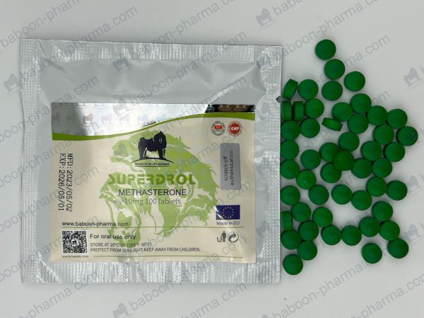 Baboon Pharma Tabletki doustne Superdrol 10 1