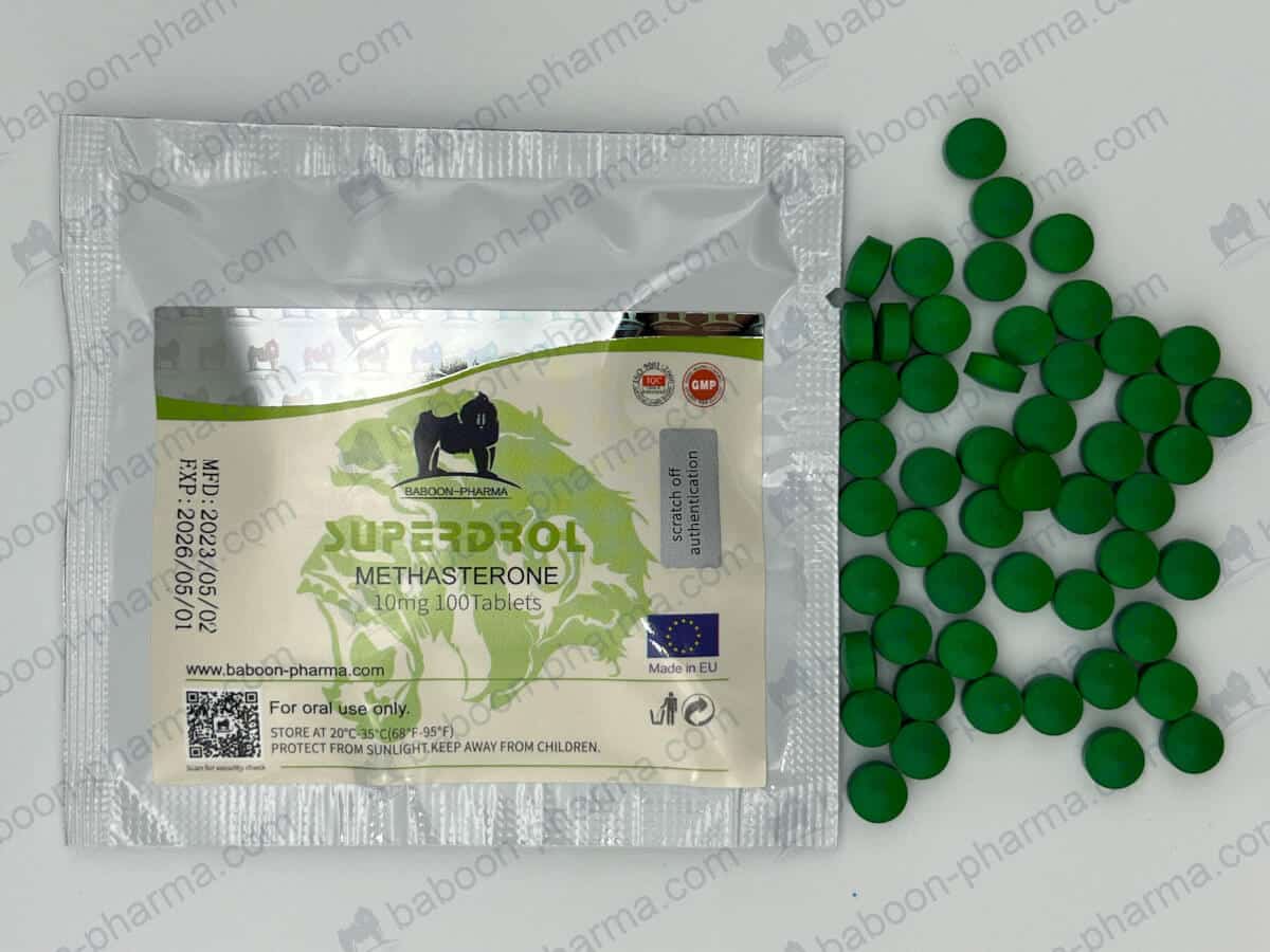 Baboon Pharma Tabletki doustne Superdrol 10 1