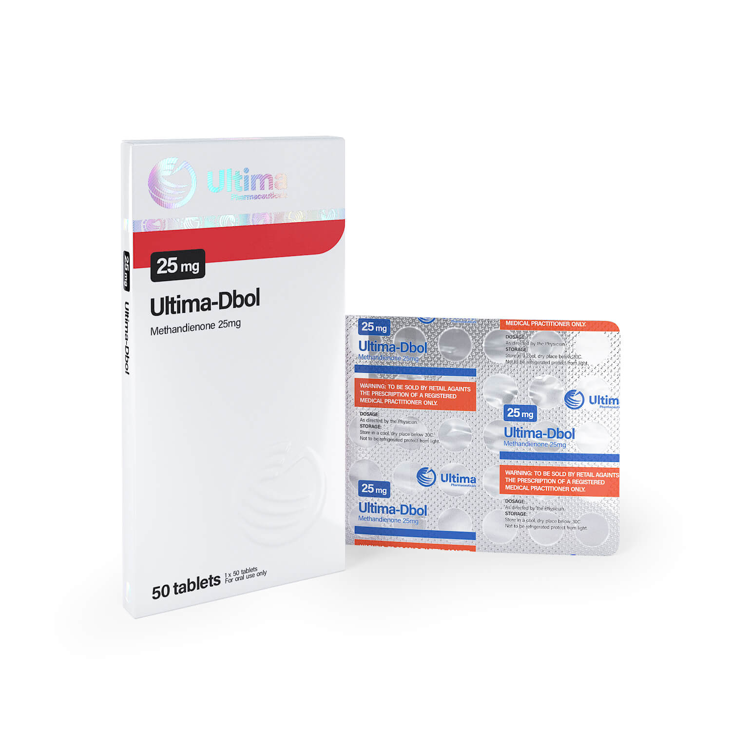 ultima dbol 25 50 tabletek x 25 mg