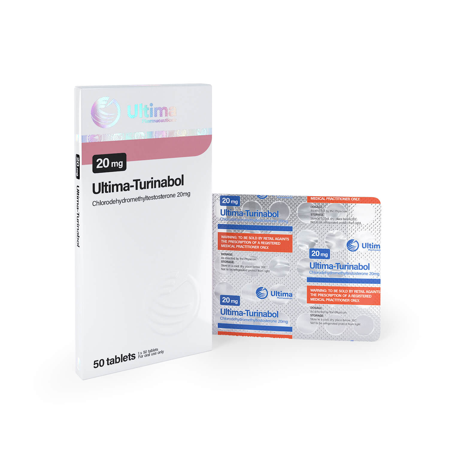 ultima turinabol 50 tabletek x 20 mg