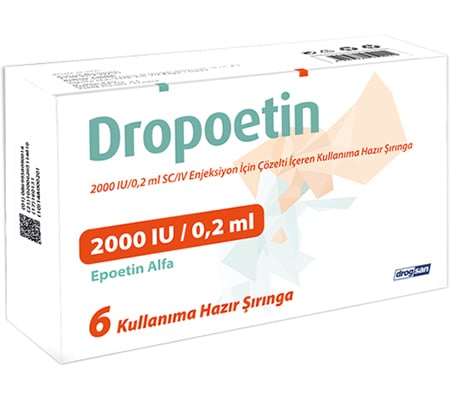 Dropotein 2000 Iu 0,2 ml. 6 roztwór Drogsanu