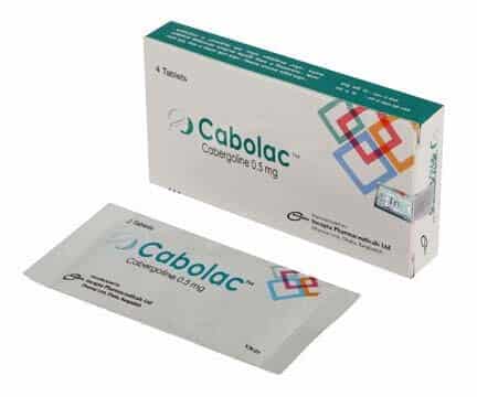 Cabolac 0,5 mg 4 saszetki