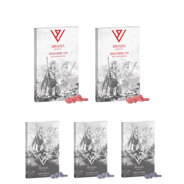 Opakowanie na masę 6 tygodni Dianabol Driada Medical