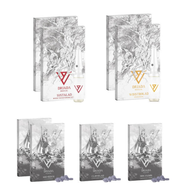 Pakiet na przyrost suchej masy SUSTANON WINSTROL DRIADA