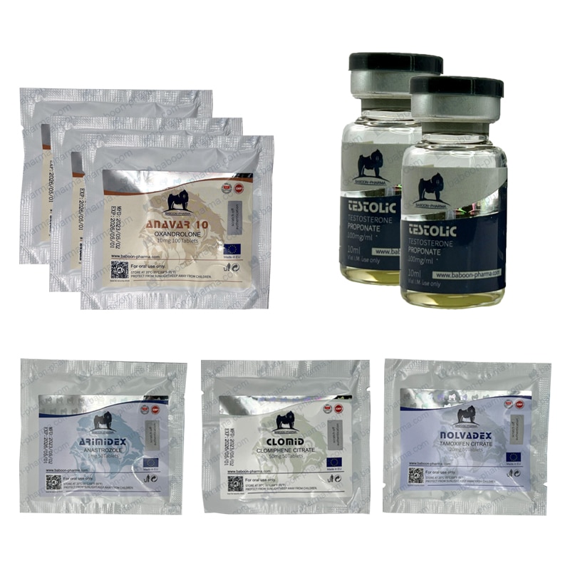 Opakowanie Siła PTO Anavar Test P 6 tygodni Baboon Pharma