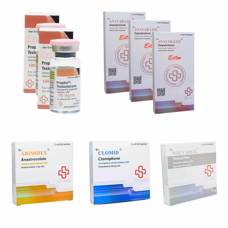 Opakowanie siły PTO Anavar Test P 6 tygodni Beligas Pharmaceuticals International