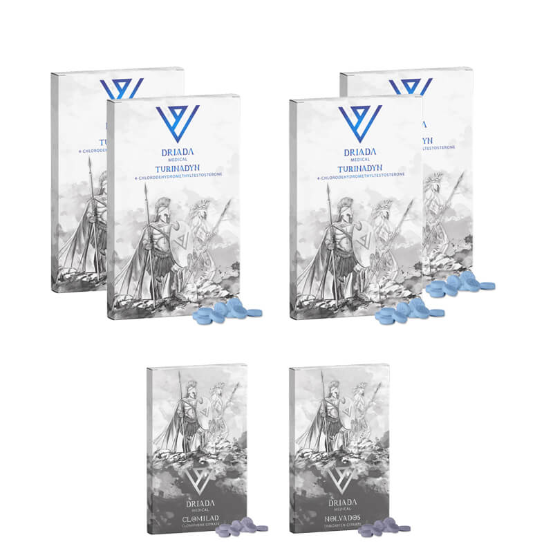 Pack lean mass 8 weeks Turinabol Driada