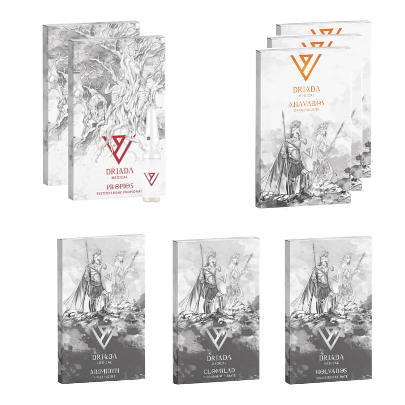 Anavar Test P 6-tygodniowy zestaw wzmacniający, Driada Medical sterydy doustne