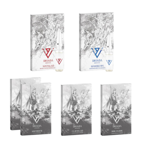 Pakiet Mass Gain LEVEL I INJECT SUSTANON DECA PCT 8 tygodni Driada