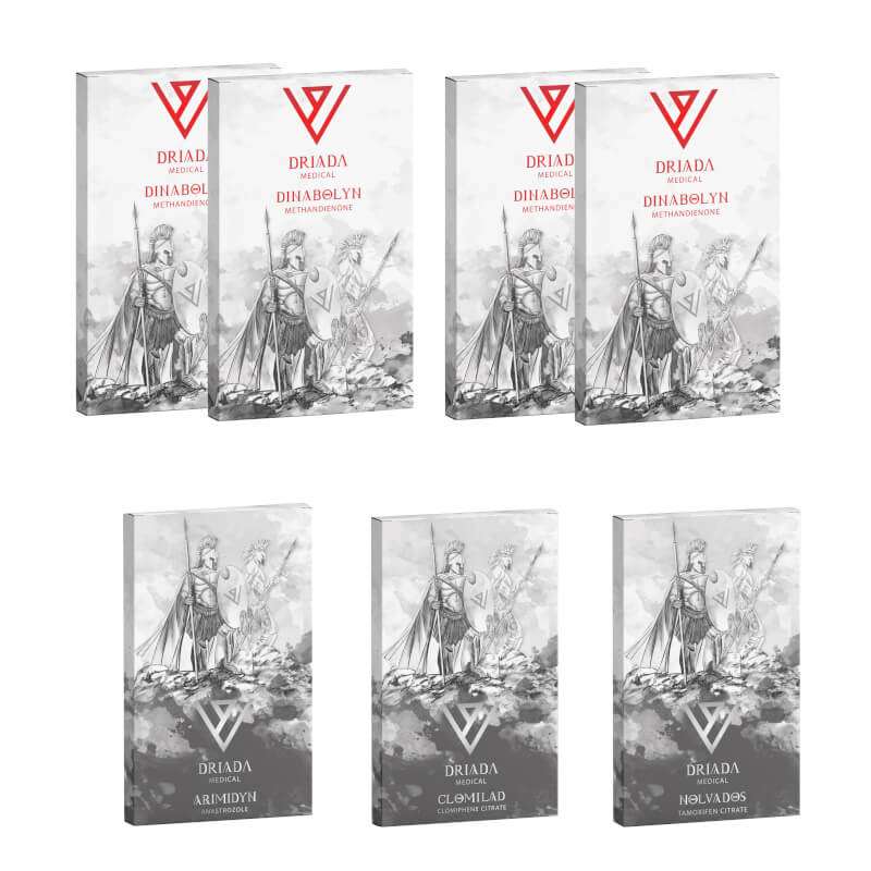 Doustny Dianabol PCT 8-tygodniowy zestaw do zwiększania masy mięśniowej Driada Medical