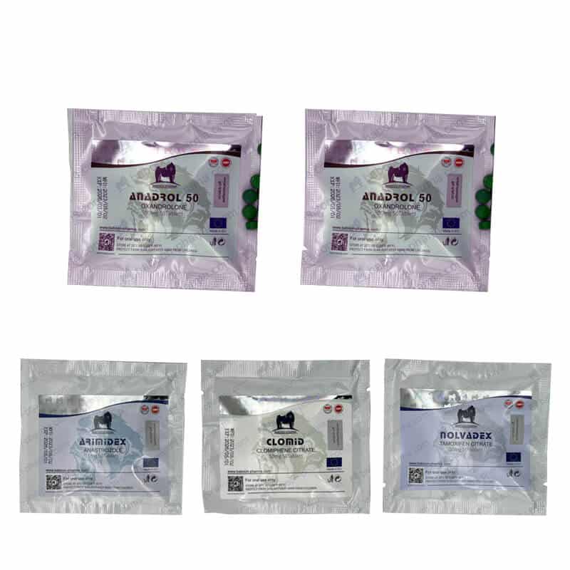 Pakiet Mass Gain: Anadrol Oxymetholone Steryd doustny (4 tygodnie) - Baboon Pharma