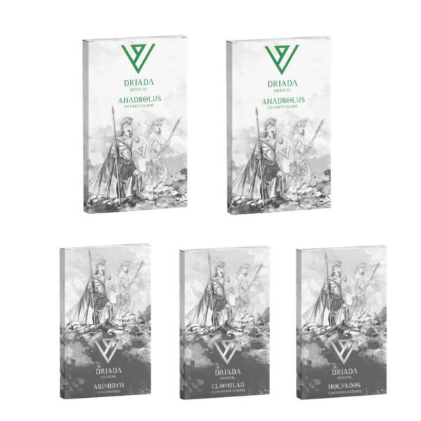 Pakiet Mass Gain: Anadrol Oxymetholone steryd doustny (4 tygodnie) Driada Medical