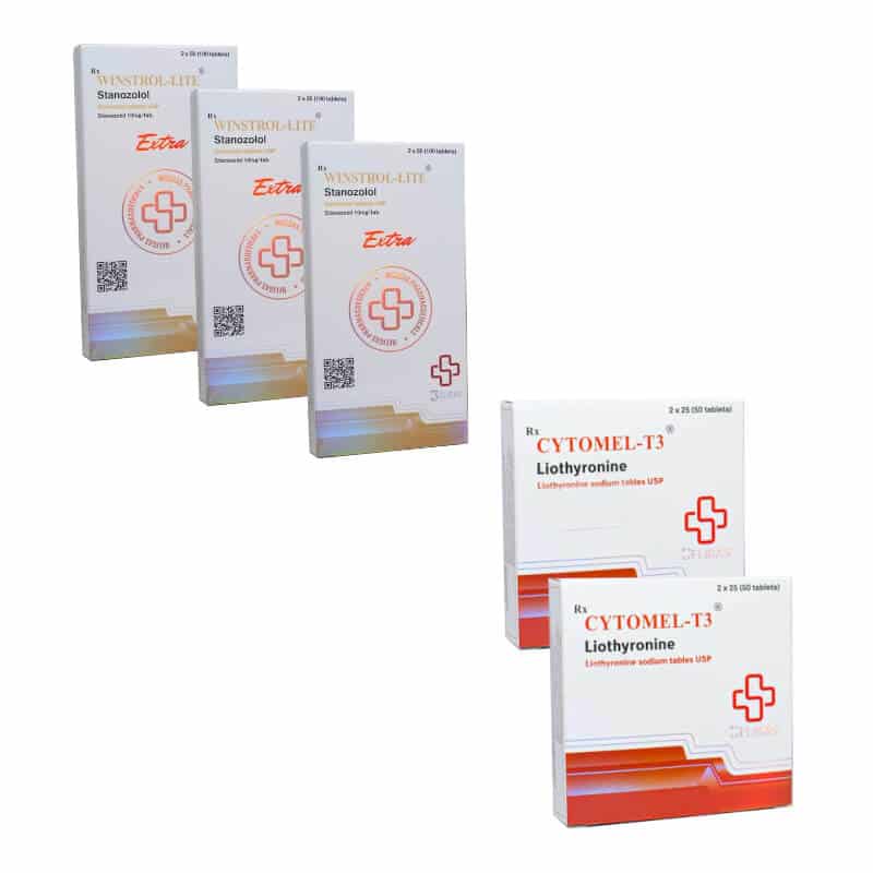 Stanozolol + T3 Cytomel Suchy kompres doustny Steroidy (8 tygodni) Beligas Pharmaceuticals International