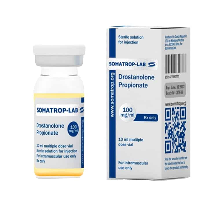 propionian drostanolonu 100 somatroplab