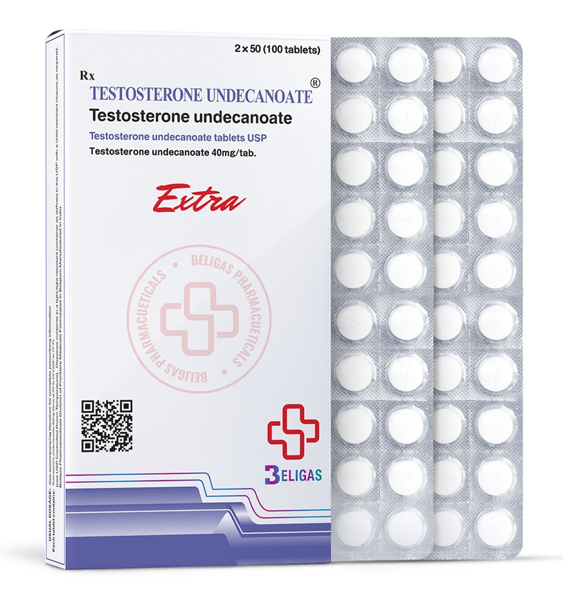 Undekanian testosteronu 40 mg 100 tabletek