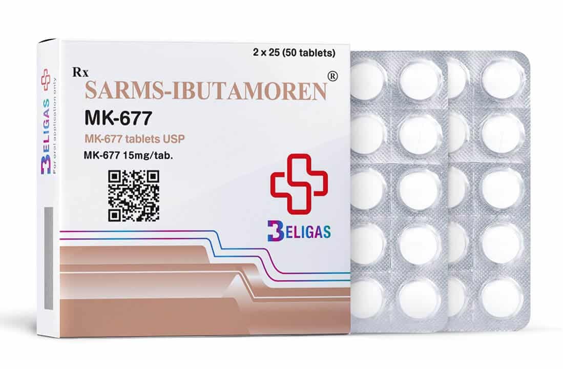 Sarms Ibutamoren 15 mg 50 tabletek