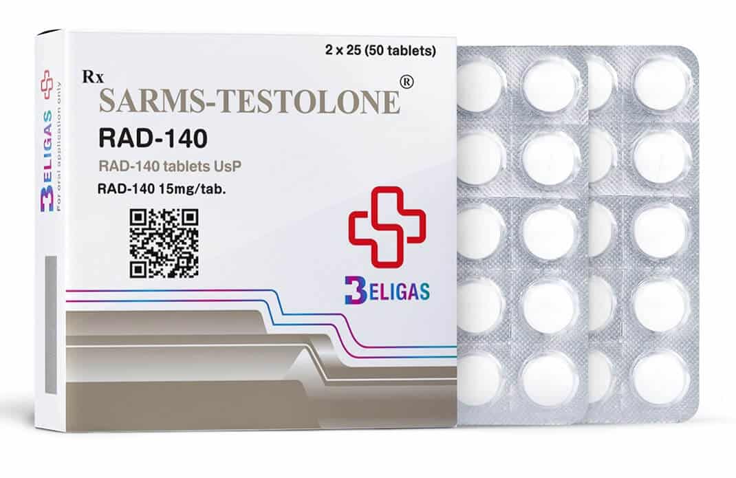 Sarms Testolone 15 mg 50 tabletek