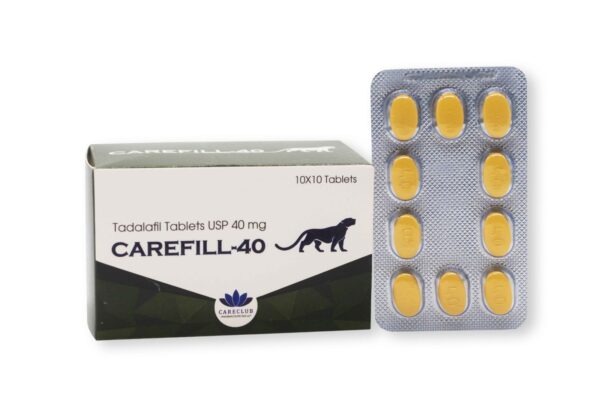 Carefill 40mg Tadalafil 100 tabletek Apteka UE