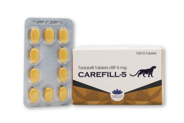 Carefill 5mg Tadalafil 100 tabletek Apteka UE