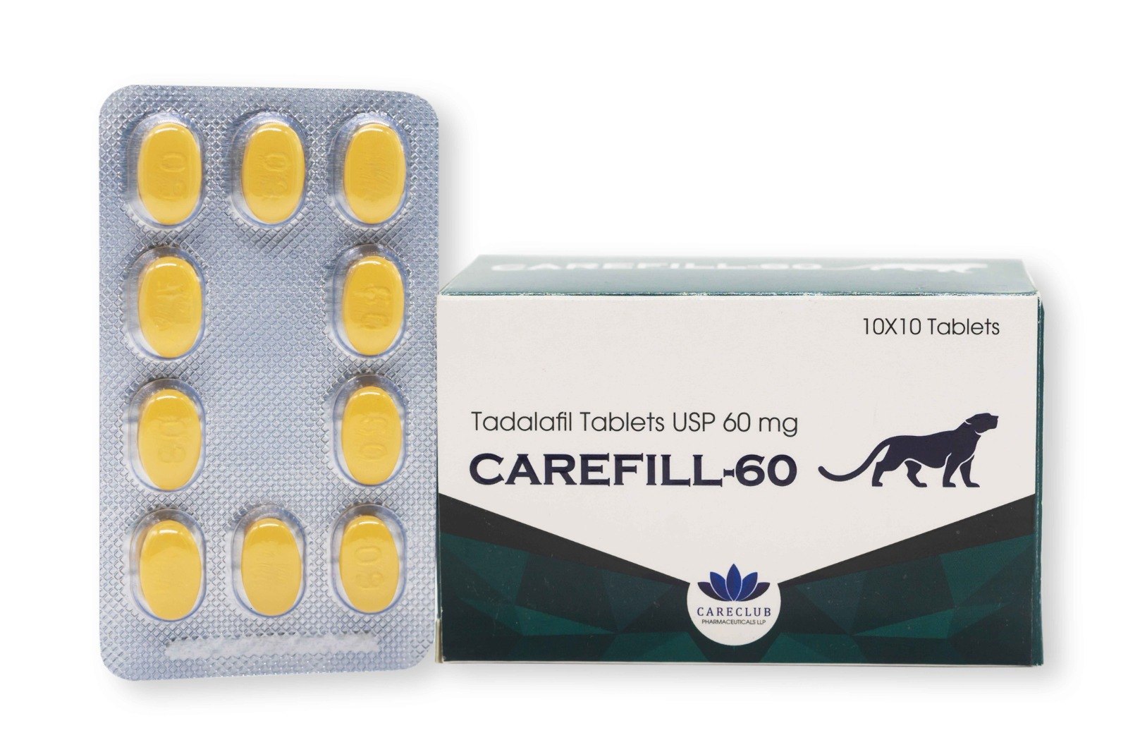 Carefill 60mg Tadalafil 100 tabletek Apteka UE