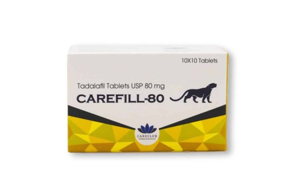 Carefill 80mg Tadalafil 100 tabletek Apteka UE