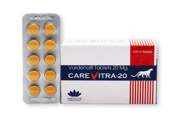Carevitra 20mg Wardenafil 100 zakładek Apteka UE