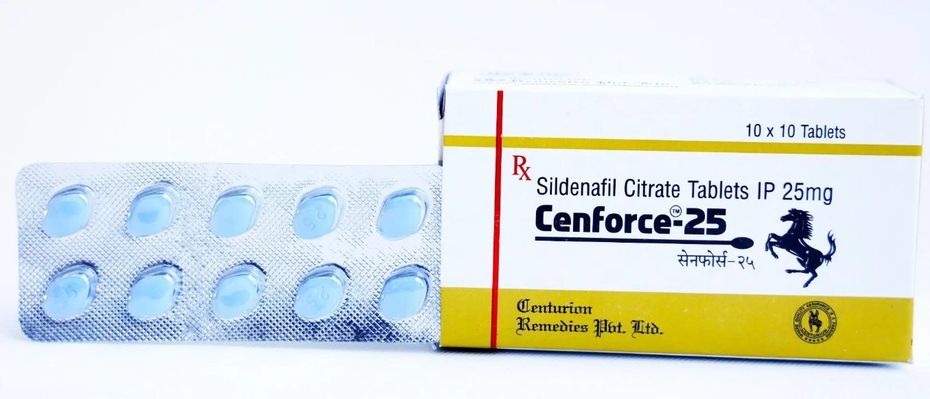 Cenforce 25mg Sildenafil Citrate 100 tabletek Apteka UE