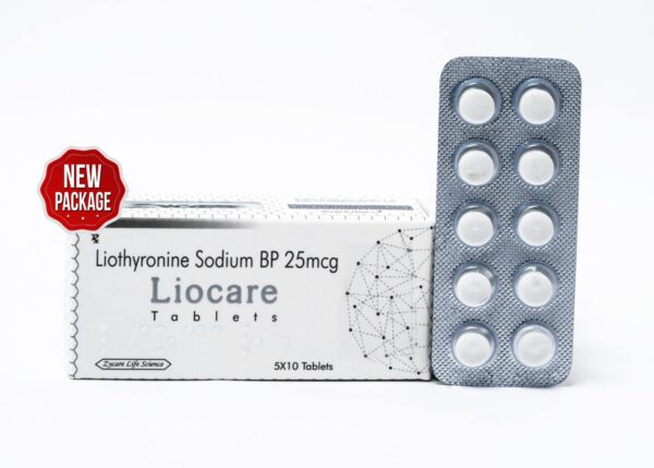 LIOCARE Tabletki liotyroniny sodowej BP 25 mg 5×10 1