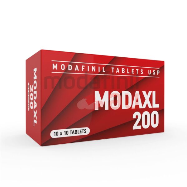 Modaxl 200 mg Modafinil Tablet USP 100 tabletek Apteka UE