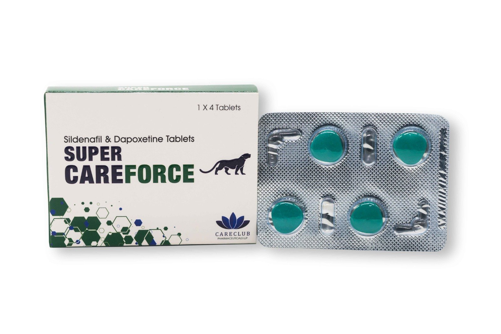 Super Careforce SildenafilDapoxetine 100 tabletek Apteka UE