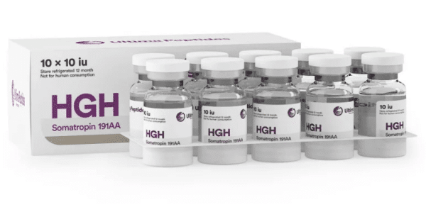 Ultima HGH 10 x 10IU 10 fiolek x 10 iu UltimaPeptides
