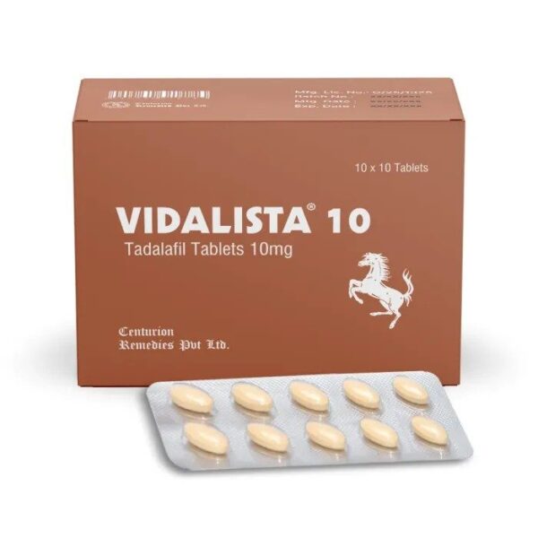 Vidalista 10mg Tadalafil Tab 100 tabletek Apteka UE