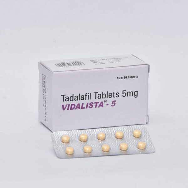 Vidalista 5mg Tadalafil Tab 100 tabletek Apteka UE