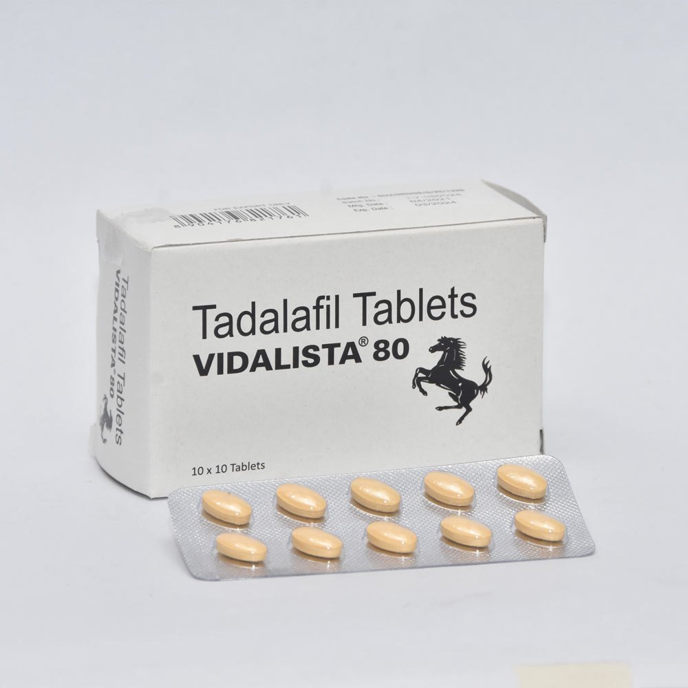 Vidalista 80mg Tadalafil Tab 100 tabletek Apteka UE