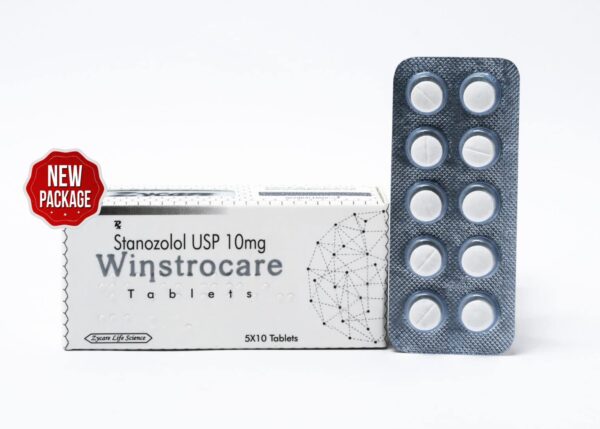WINSTROCARE Tabletki stanozololu USP 10 mg 5×10 1