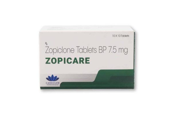 Zopicare 7,5 mg Zopiklon 100 tabletek Apteka UE