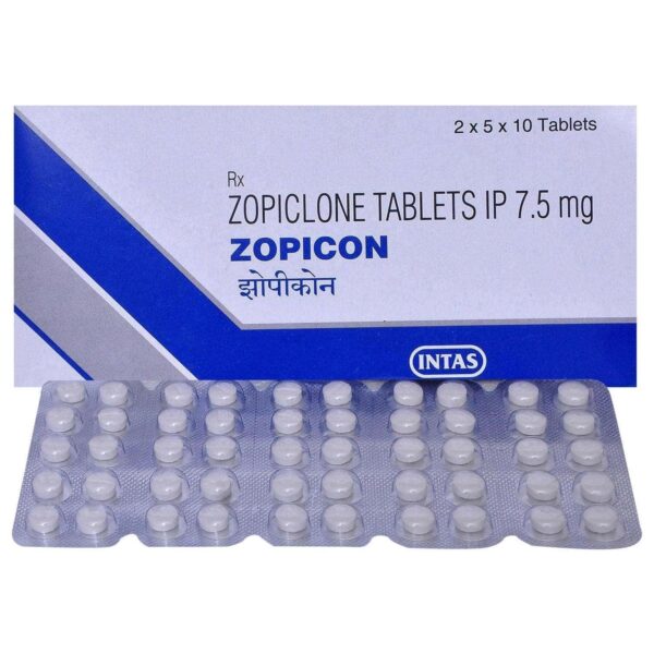 Zopiklon 7,5 mg Zopiklon 100 zakładek Apteka UE